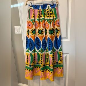 Zara Printed Maxi Skirt (XS)